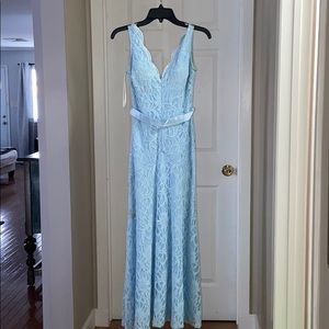 Blue Sequins dress